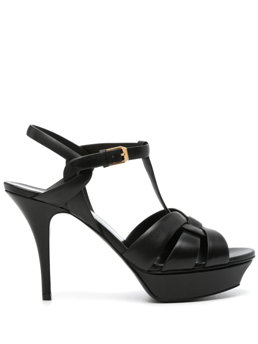 Saint Laurent 75mm Tribute sandals - Black