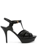 Saint Laurent 105mm Tribute sandals - Black