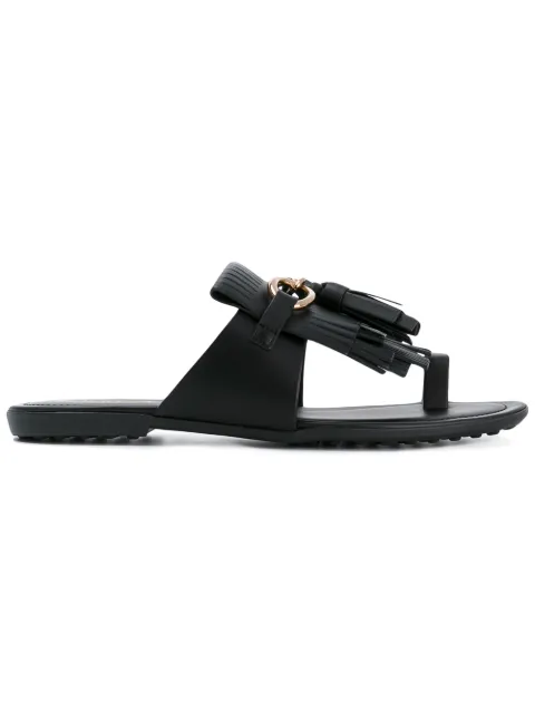 Tod's fringe sandals
