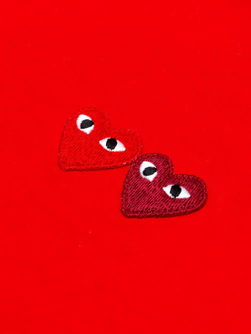 Comme Des Garçons Play ロゴ刺繍Tシャツ 通販 - FARFETCH