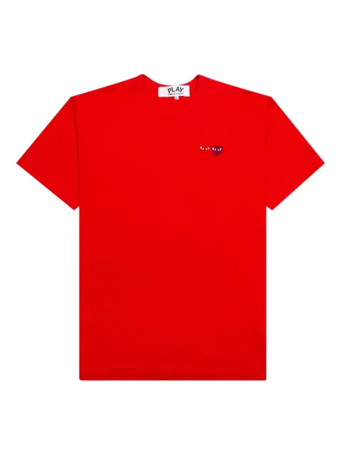 Comme Des Garçons Play embroidered logo T-shirt