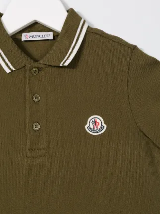moncler military green polo moncler military green polo
