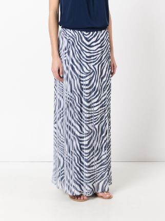 michael kors pleated maxi dress