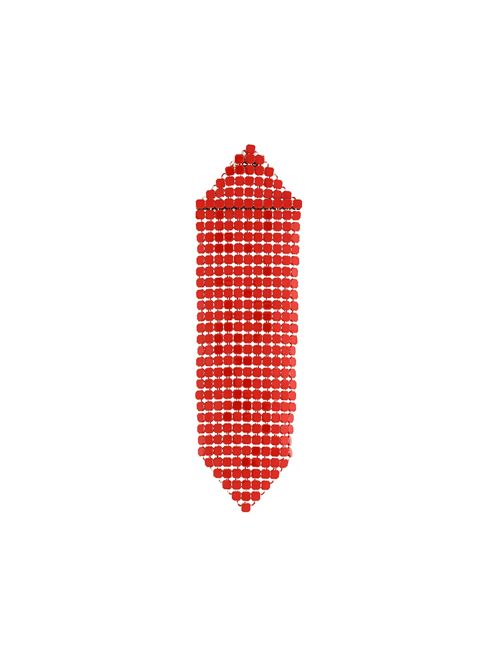 Rabanne oversized earring | Red | Image 1