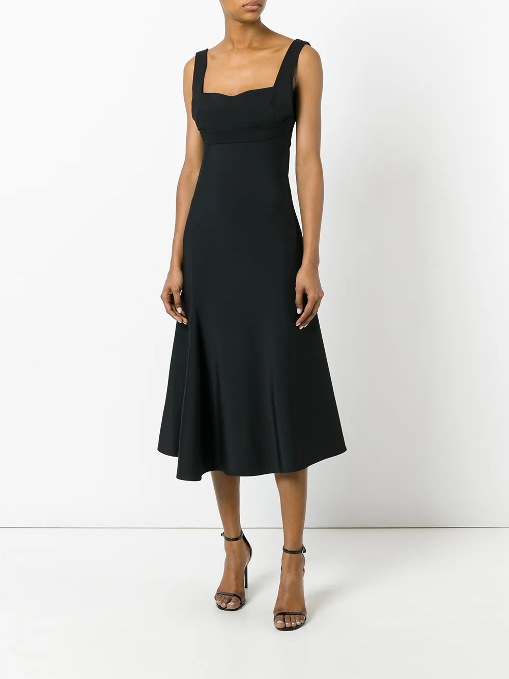 Victoria Beckham フレアドレス - ブラック Victoria Beckham フレアドレス - ブラック