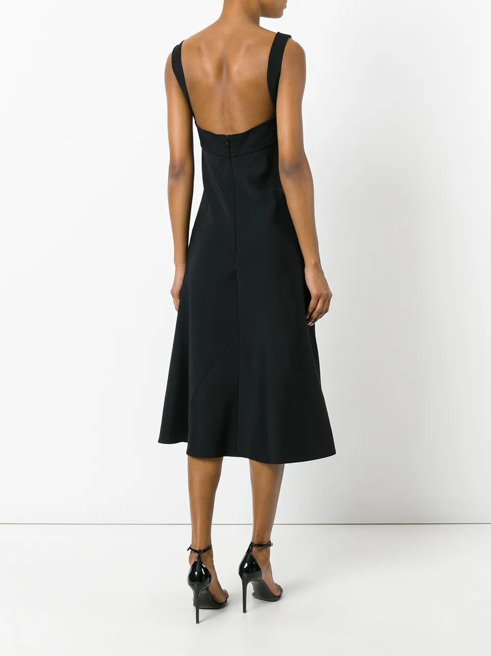 Victoria Beckham wijde jurk Zwart