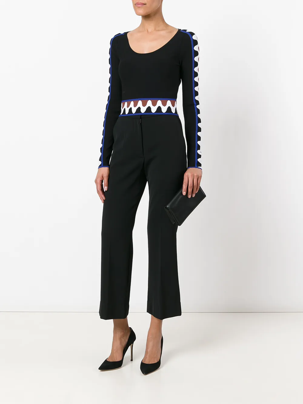 PUCCI wave pullover crop top | T-Shirts & Jersey Shirts | Image 2