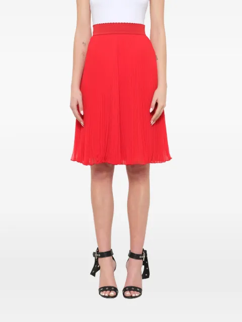 Givenchy falda midi plisada