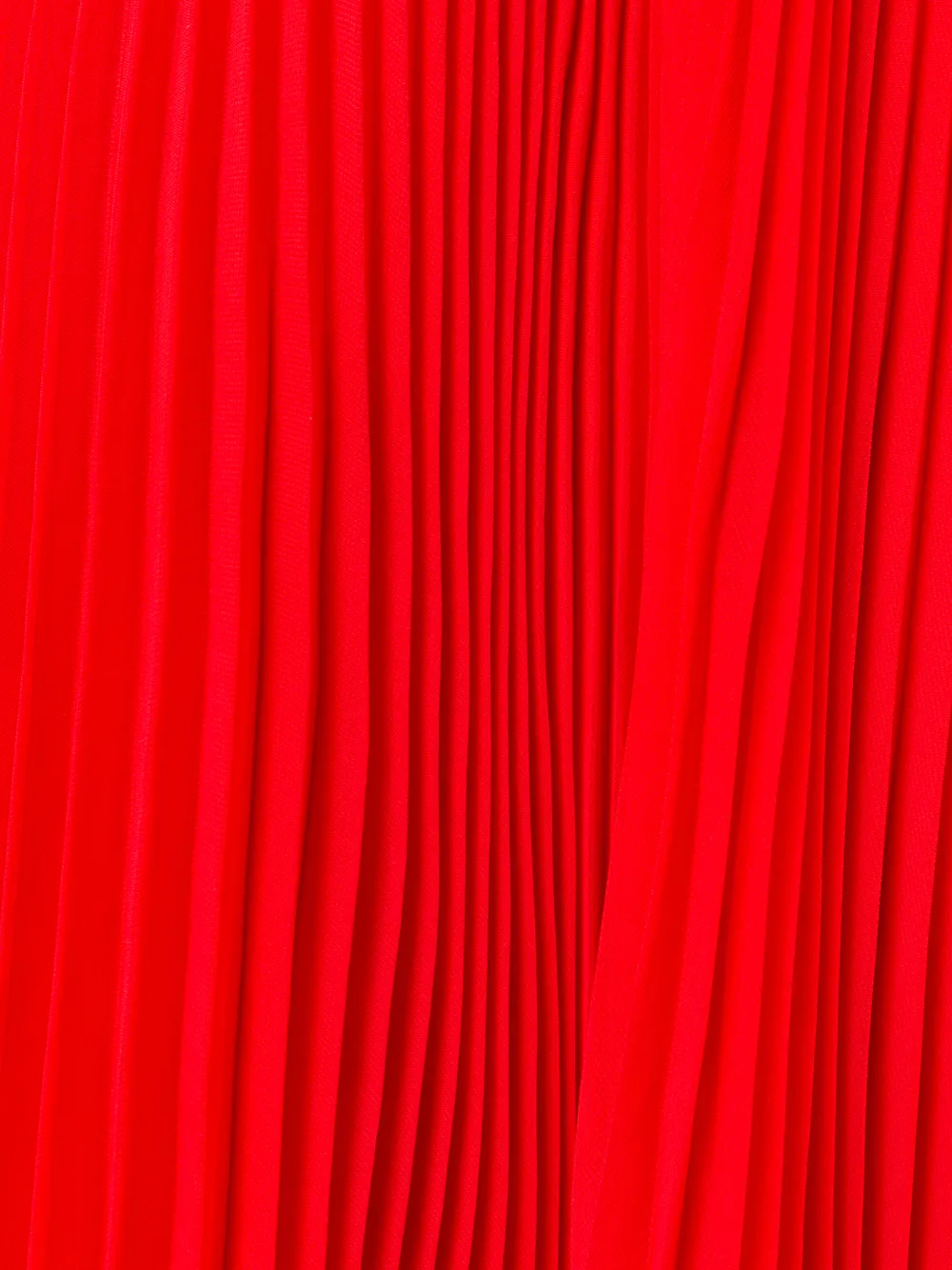 Givenchy plissè mid-length skirt Rood