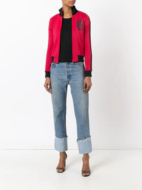 Jean Paul Gaultier Pre-Owned Sport Zipped Jacket | Red | FARFETCH