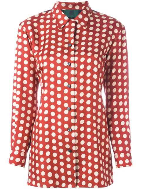 Jean Paul Gaultier Pre-Owned dotted vest panel shirt