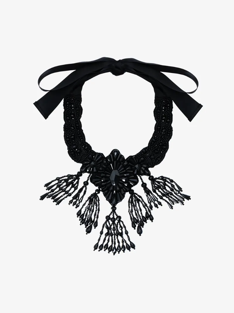 Dries Van Noten multi-beaded choker necklace