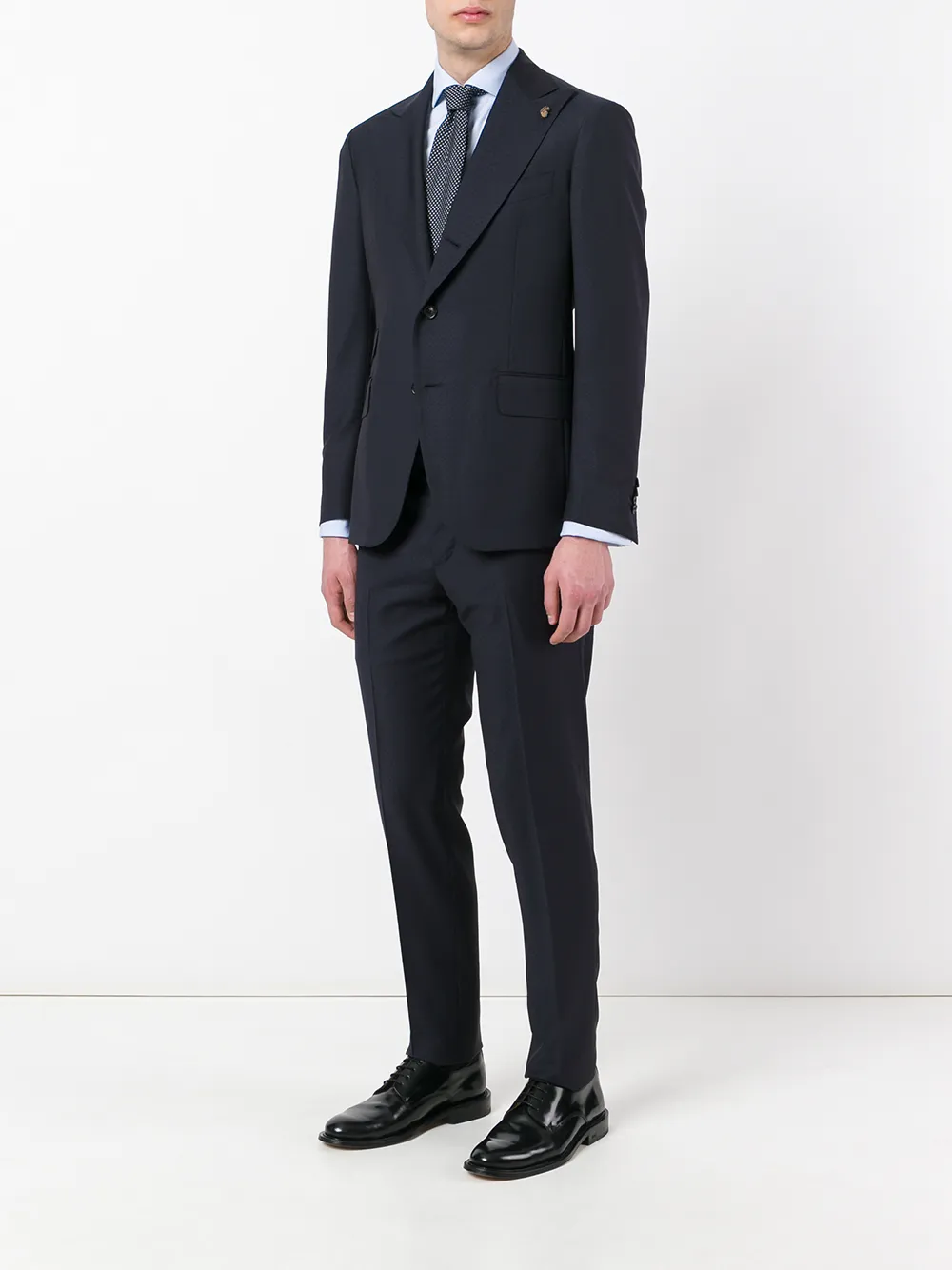 Gabriele Pasini slim-fit suit - Blauw