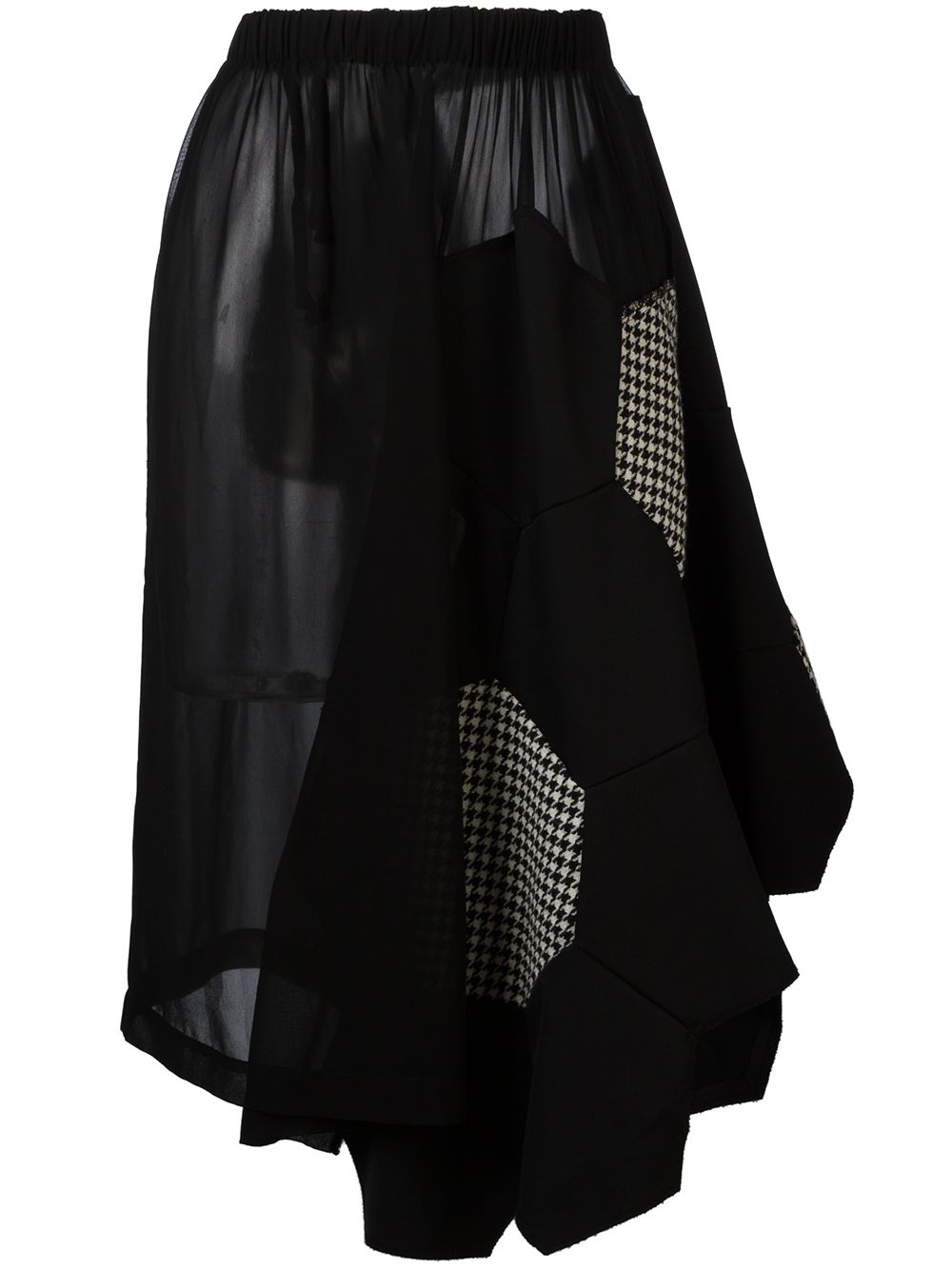 фото Comme Des Garçons Pre-Owned юбка с аппликацией в виде сот