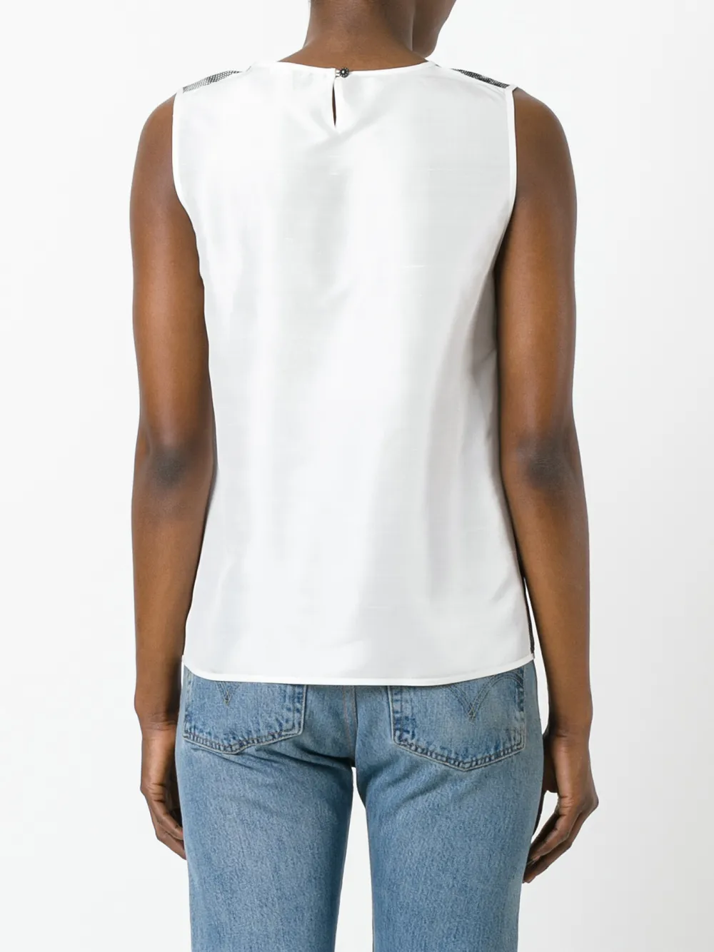 Kenzo classic print tank top Wit