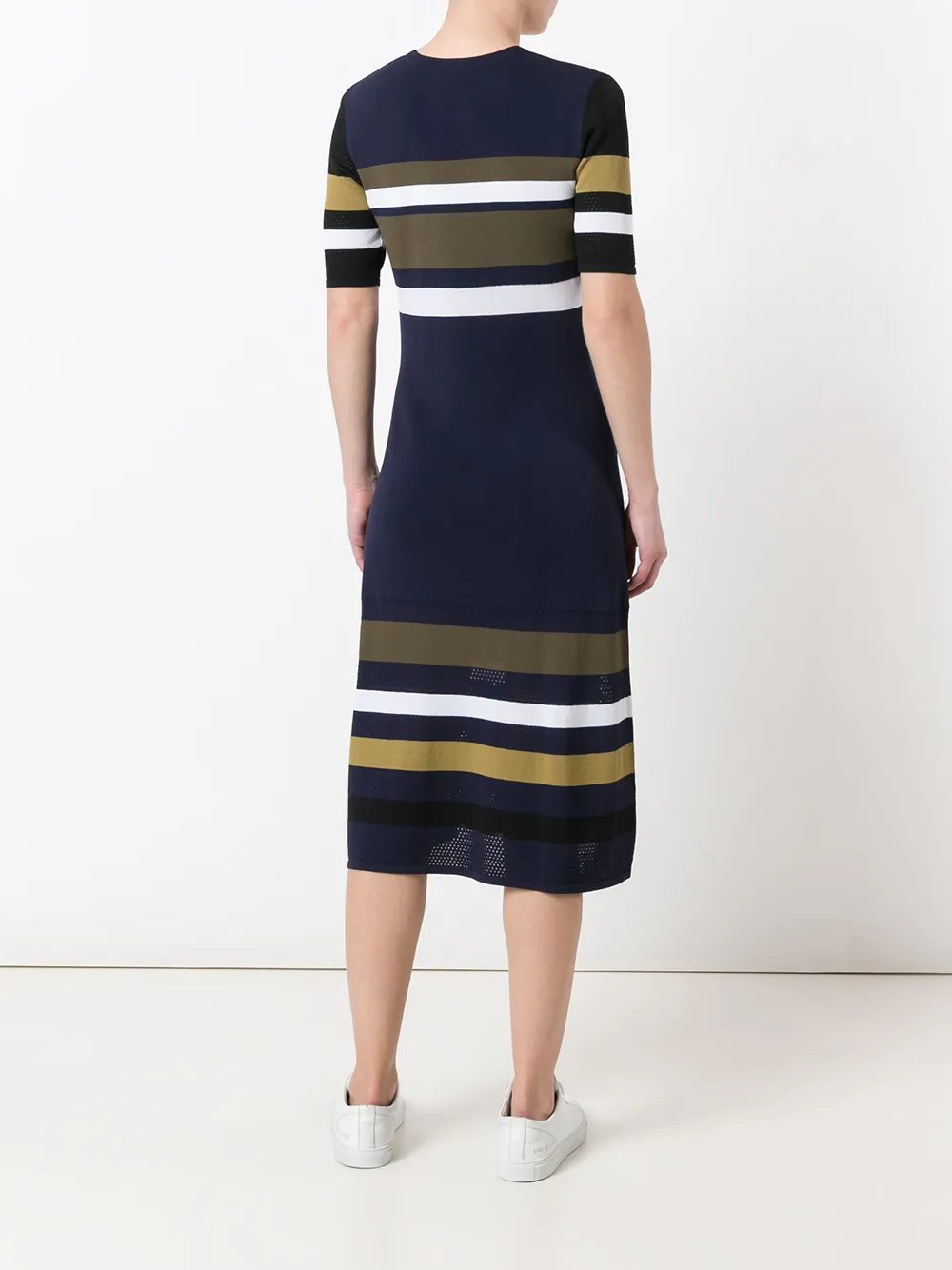 Kenzo striped dress Blauw