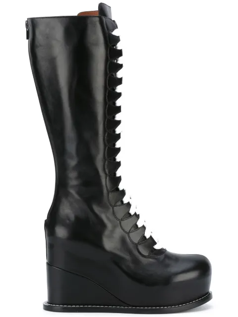 Givenchy bottes Frida compensées 