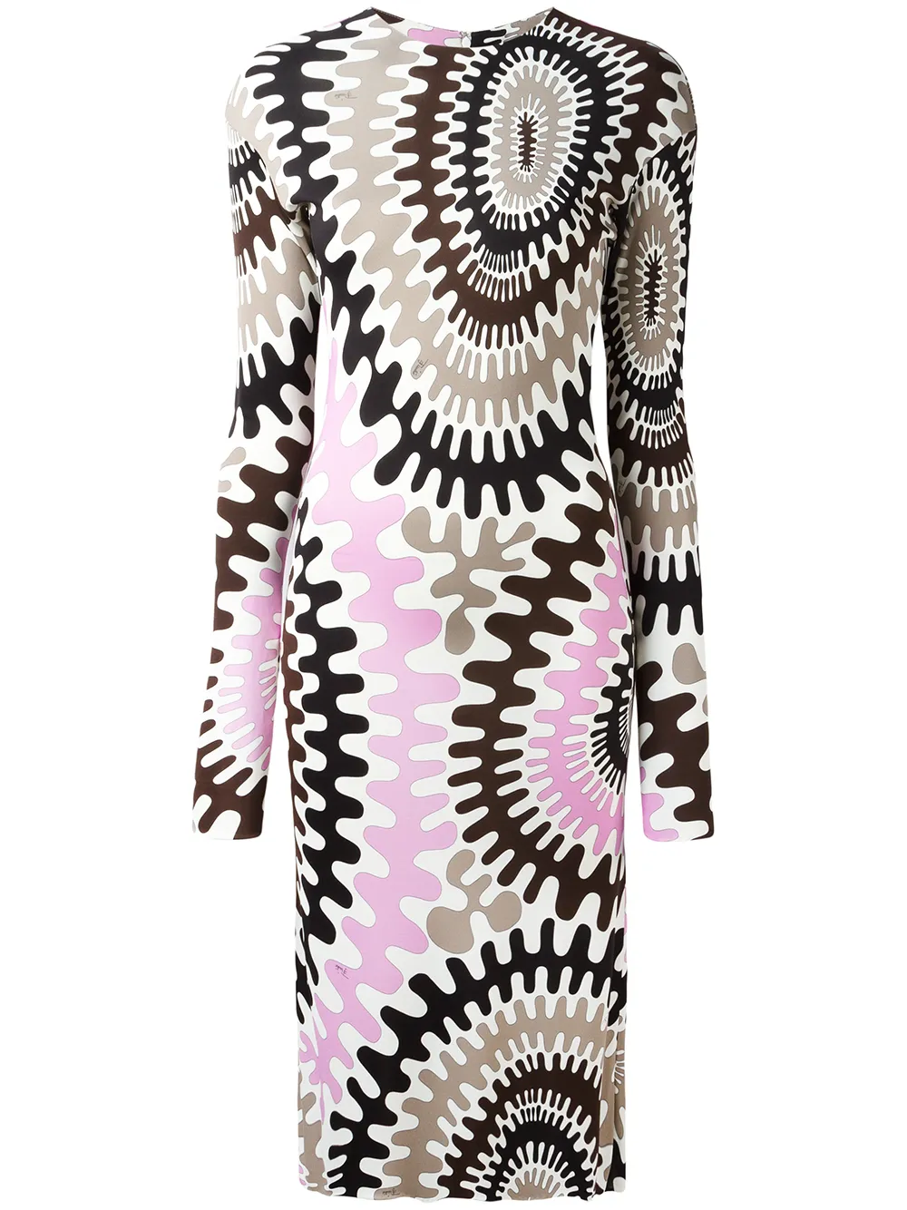 PUCCI longsleeved printed dress | White | Image 1