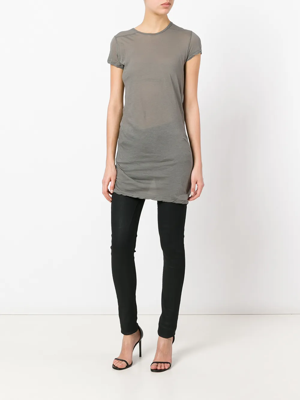 Rick Owens DRKSHDW Detroit Cut-jeans - Zwart