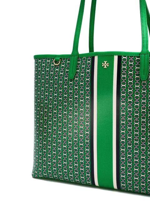 tory burch gemini tote green