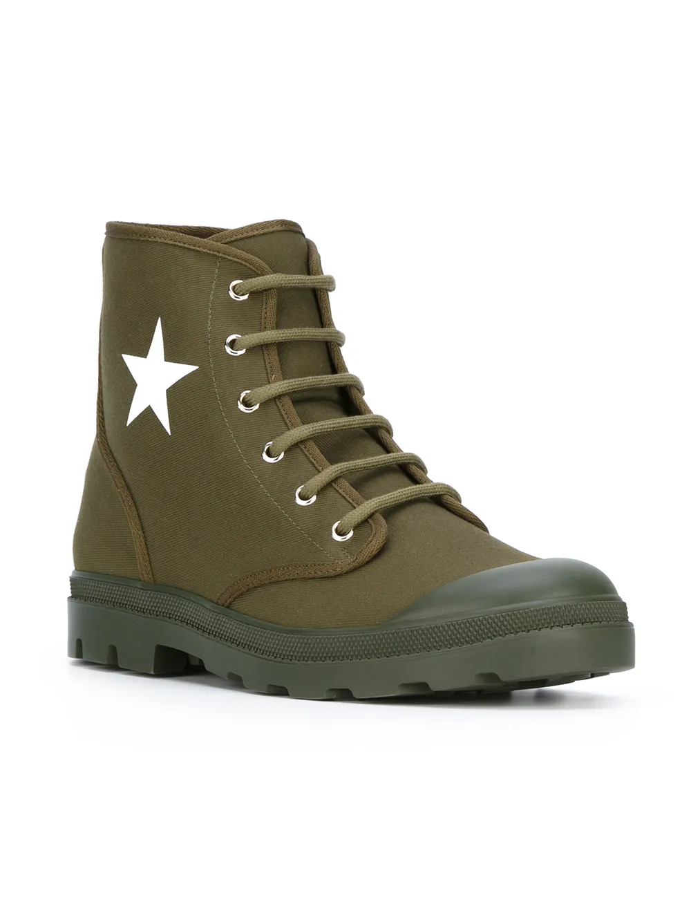 Givenchy star sneaker boots Groen