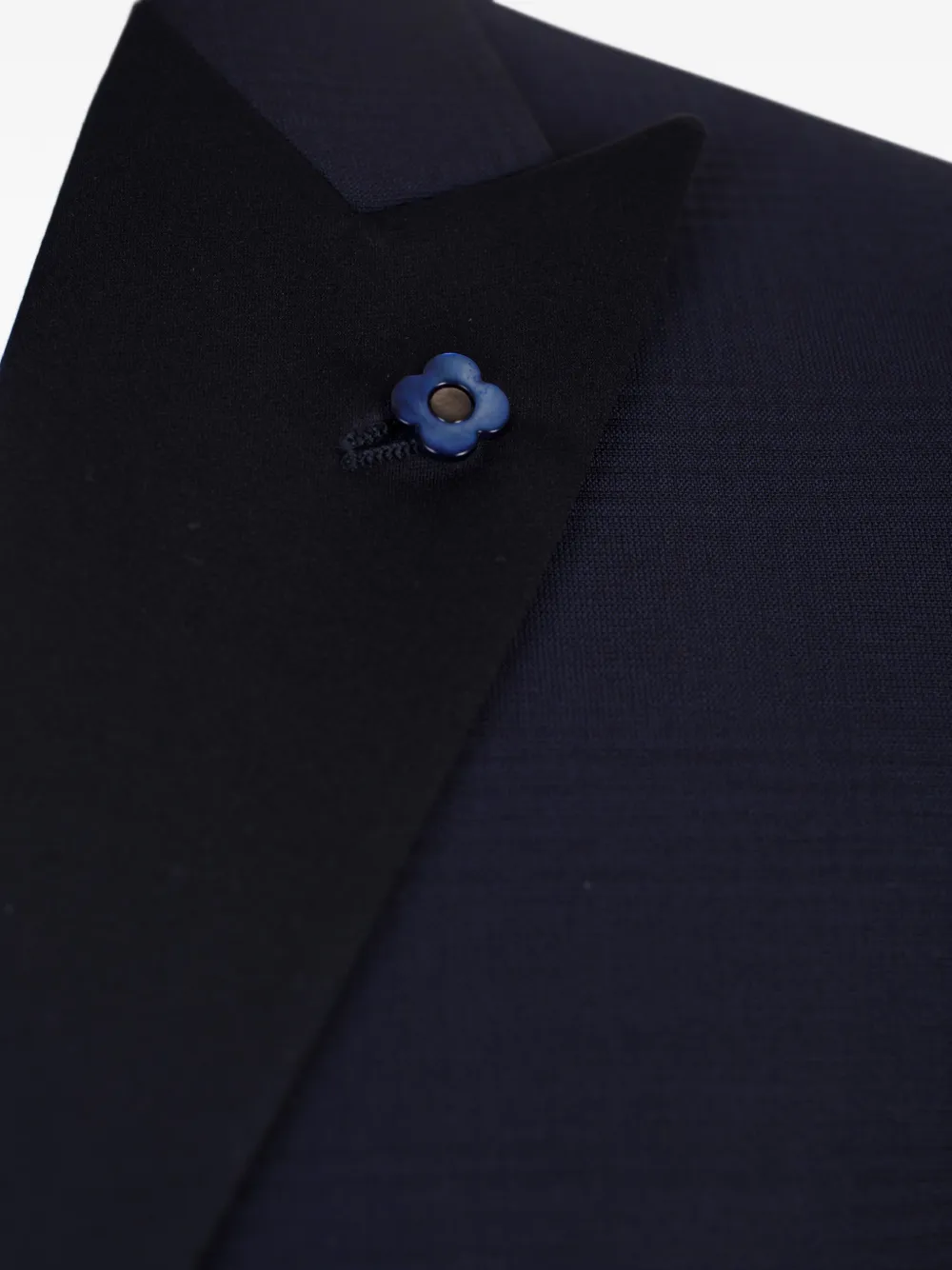 Lardini puntige revers colbert Blauw