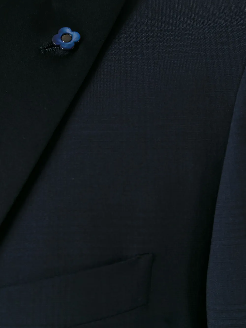 Lardini puntige revers colbert Blauw