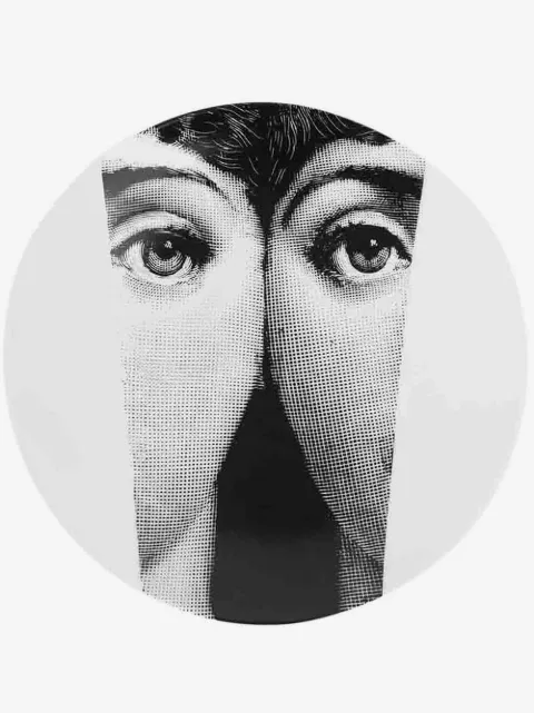 Fornasetti faces print plate
