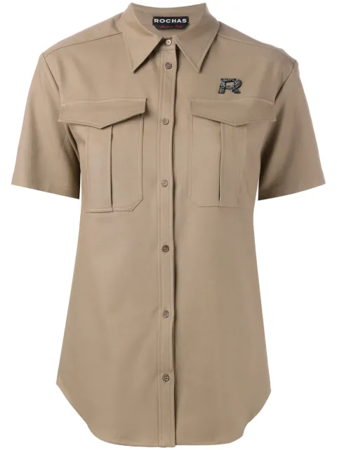 Rochas shortsleeved shirt 