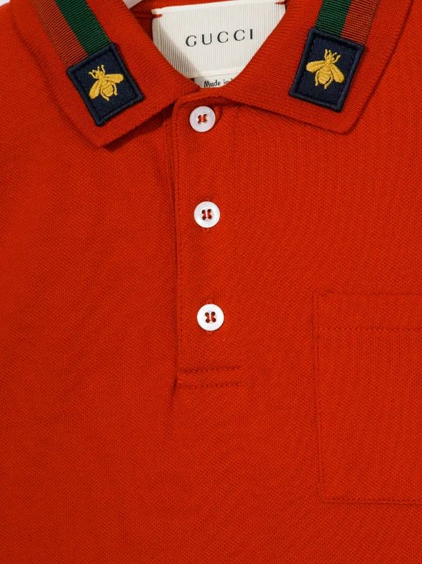 gucci polo shirt bee