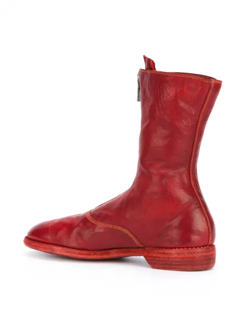 red guidi boots
