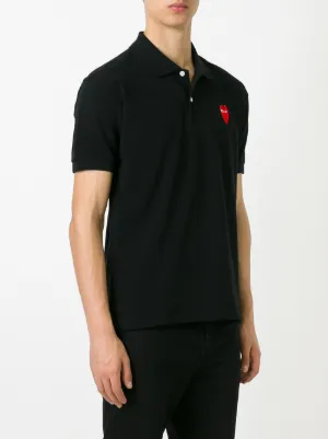 comme des garçons play polo