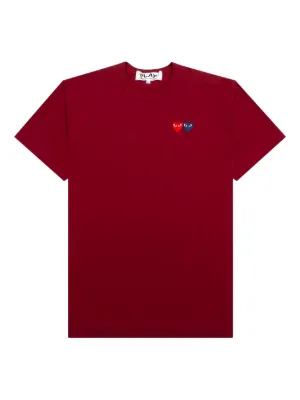 Comme Des Garçons Play ロゴ刺繍Tシャツ 通販 - FARFETCH