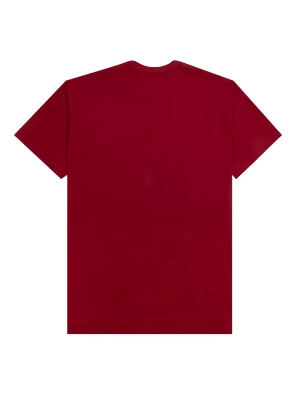 PLAY Com des garçon ロンT赤　メンズxs プレイ コムデギャルソン 赤ポルカドット 赤ハート 長袖Tシャツ