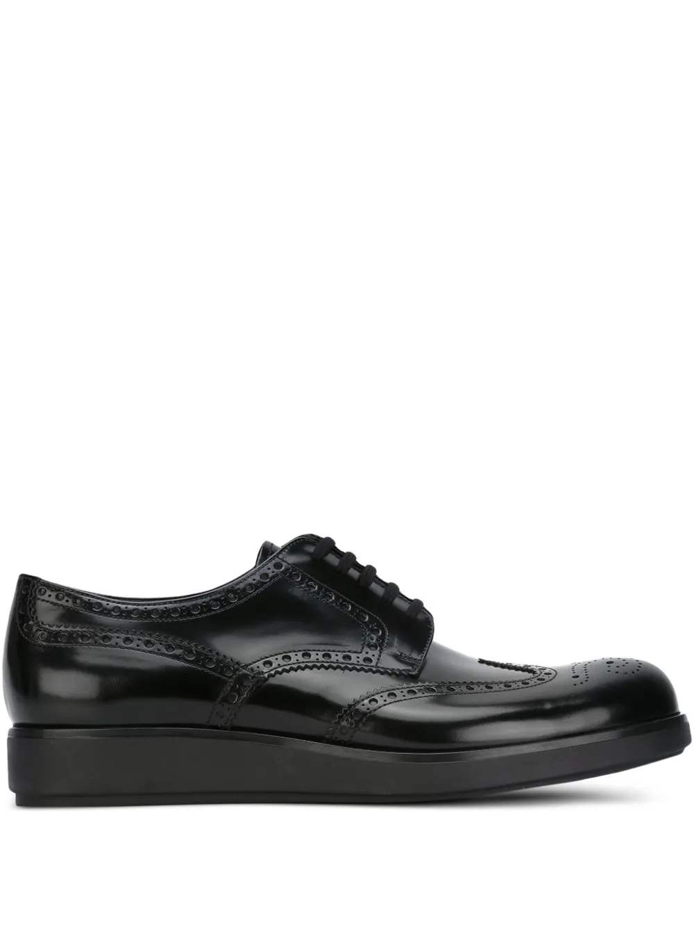 Prada Brogues med platåsula | svart | Image 1