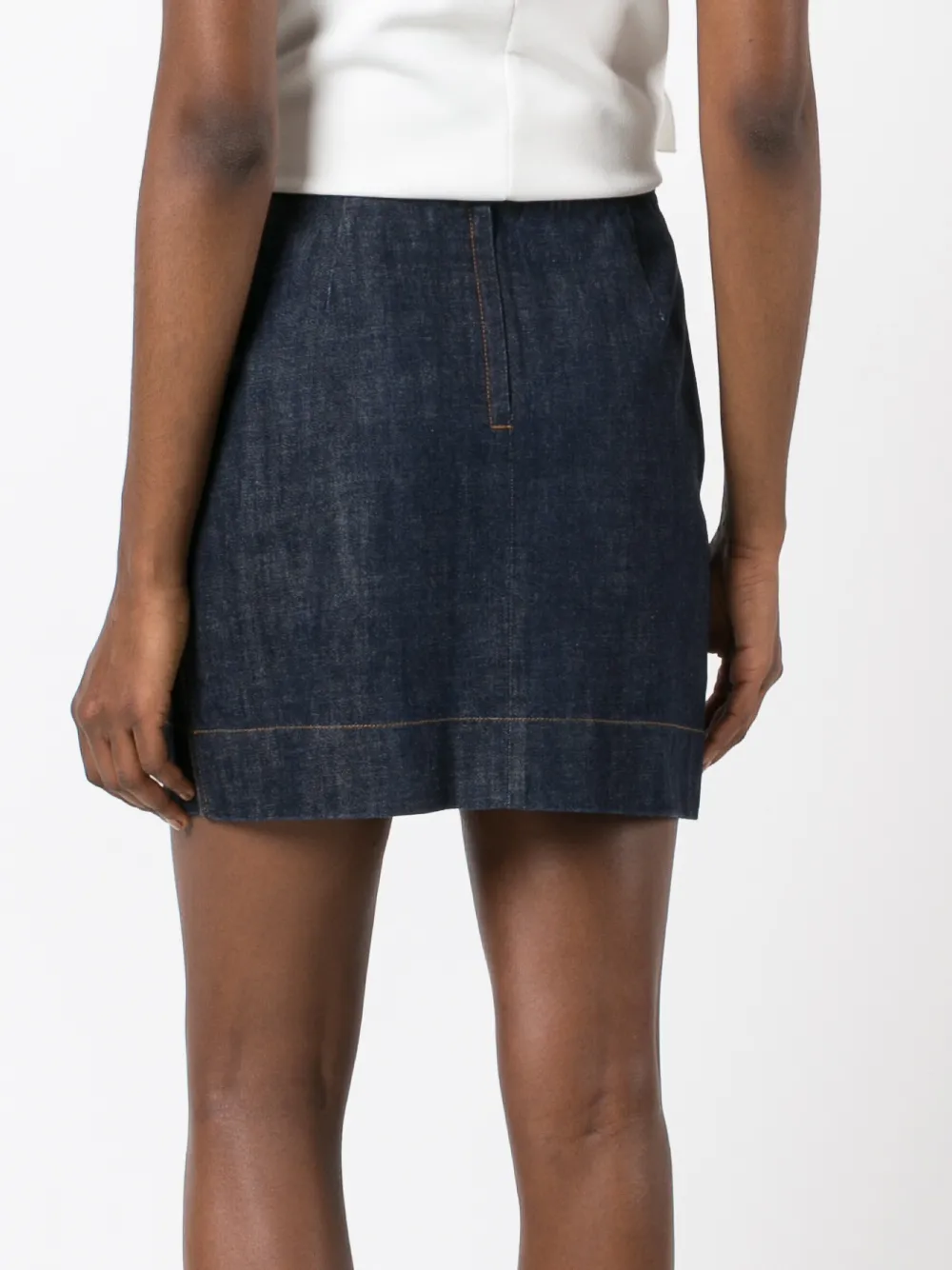 Kenzo high-waisted denim skirt Blauw