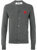 Comme Des Garçons Play lightweight cardigan - Grey