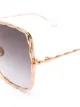 Elie Saab oversized sunglasses