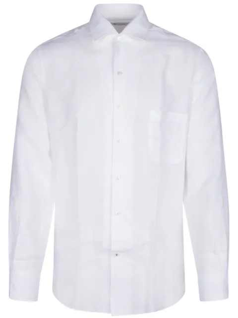 Loro Piana long-sleeve linen shirt