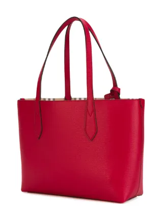 burberry tote bag red