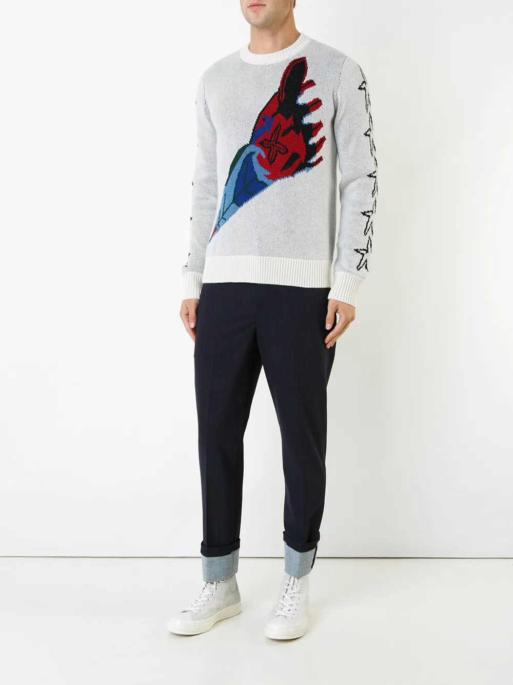 Takahiromiyashita The Soloist Kaschmirpullover mit rundem Ausschnitt | Pullover | Image 2