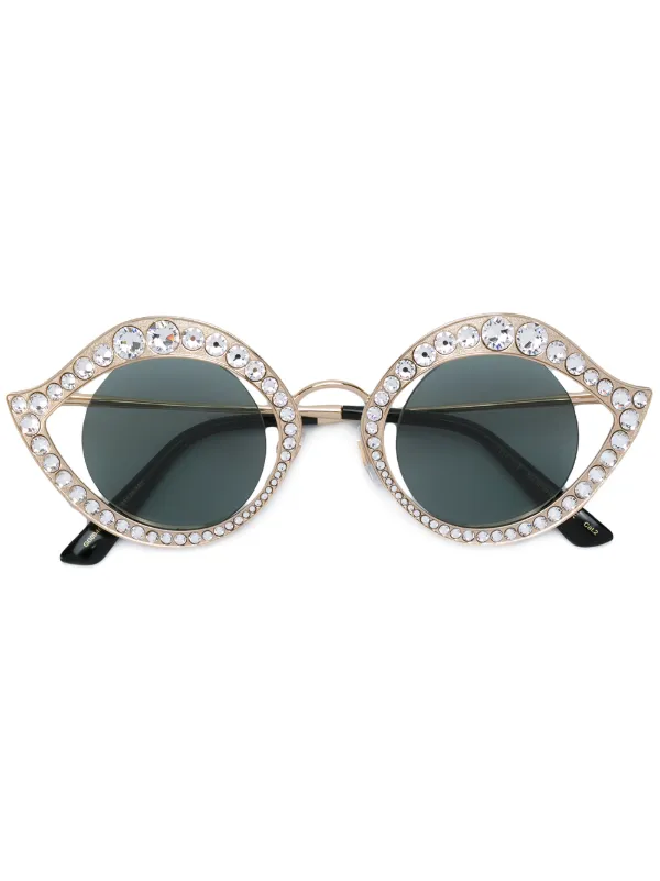gucci studded glasses