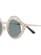 Gucci Eyewear солнцезащитные очки со стразами