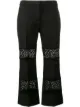 Afbeelding 1 van Alexander McQueen lace insert cropped trousers
