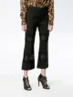 Alexander McQueen lace insert cropped trousers