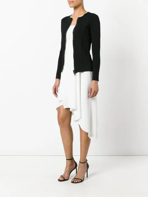 TOM FORD TOM FORD ZIPPED CARDIGAN - BLACK