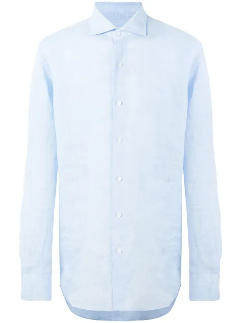 Alessandro Gherardi spread collar shirt     