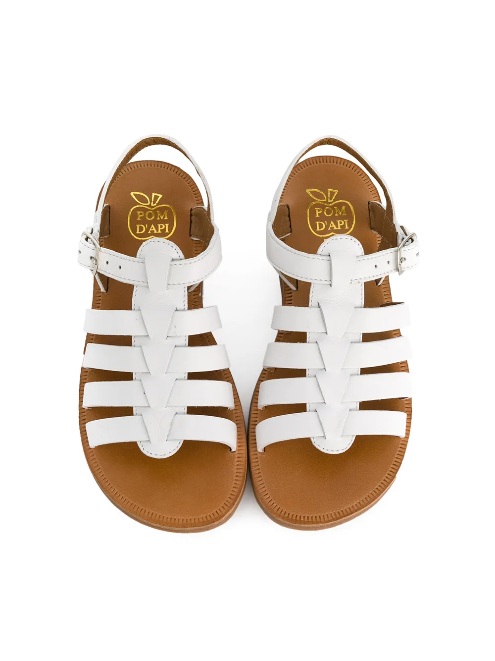 Pom D'api strappy sandals Wit