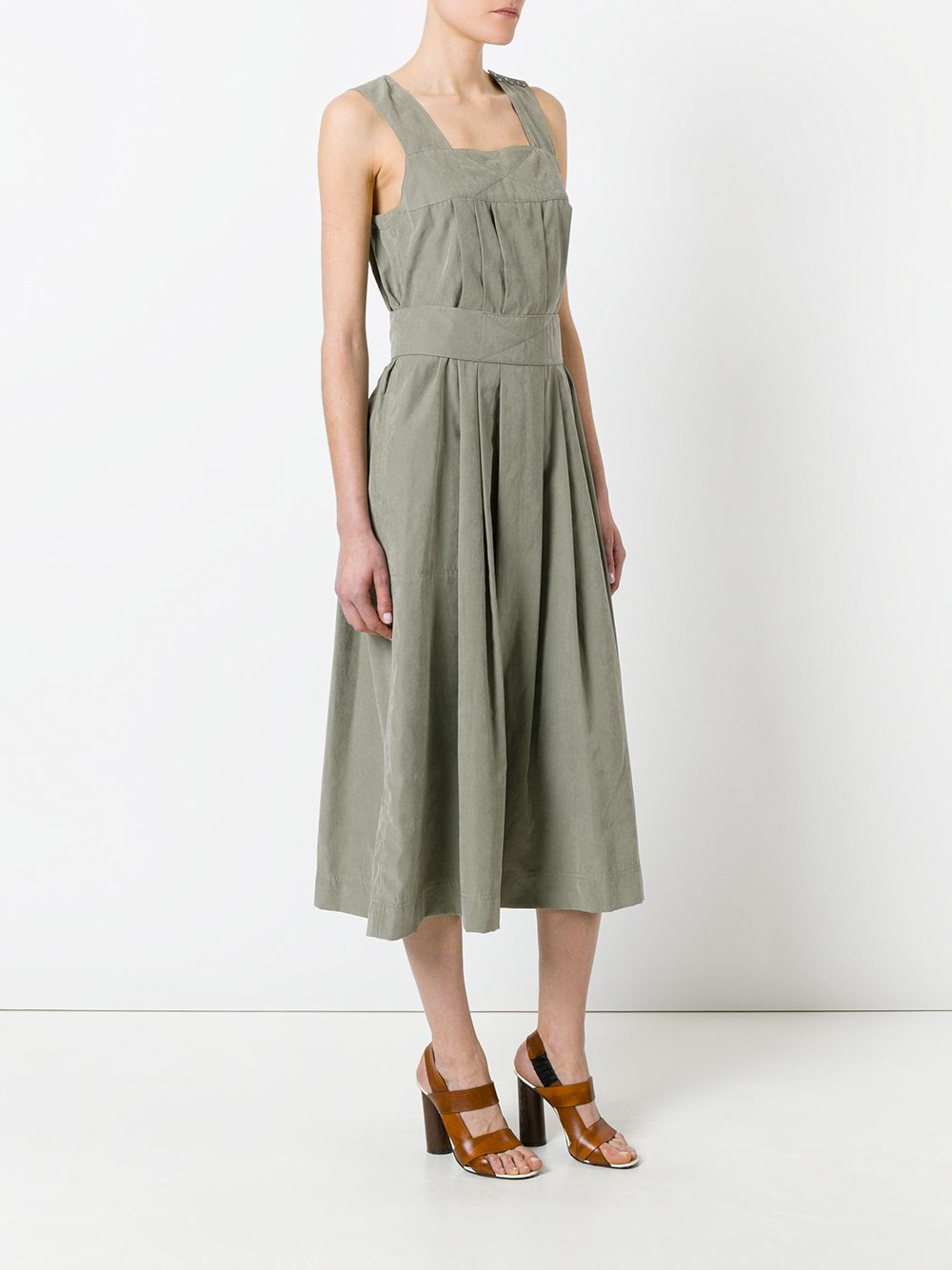 $517 Joseph Pleated Front Dress - Buy Online - Fast Delivery, Price, Photo
