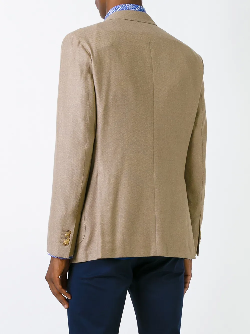 Boglioli front pocket blazer Beige